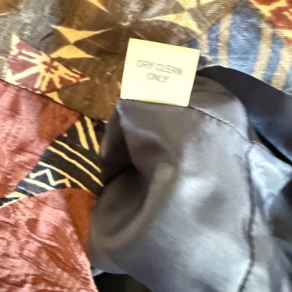 Kay Unger Women's Size 6 Patchwork Floral Sleeveless Sheath Dress Midi Cocktail - Picture 12 of 14